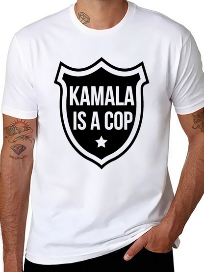 Kamala is a Cop Graphic Tee - Black