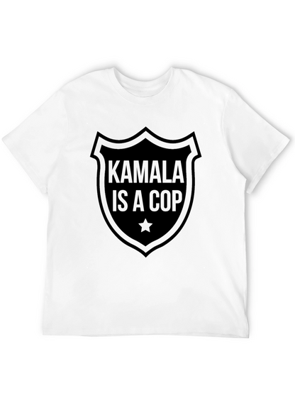 Kamala is a Cop Graphic Tee - Black