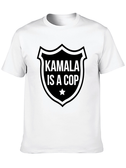Kamala is a Cop Graphic Tee - Black