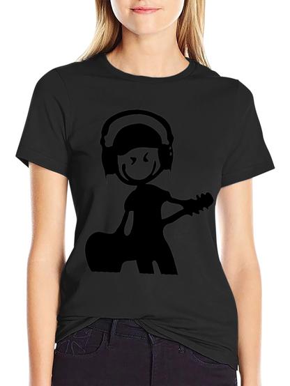 Stick Figure Musician T-Shirt