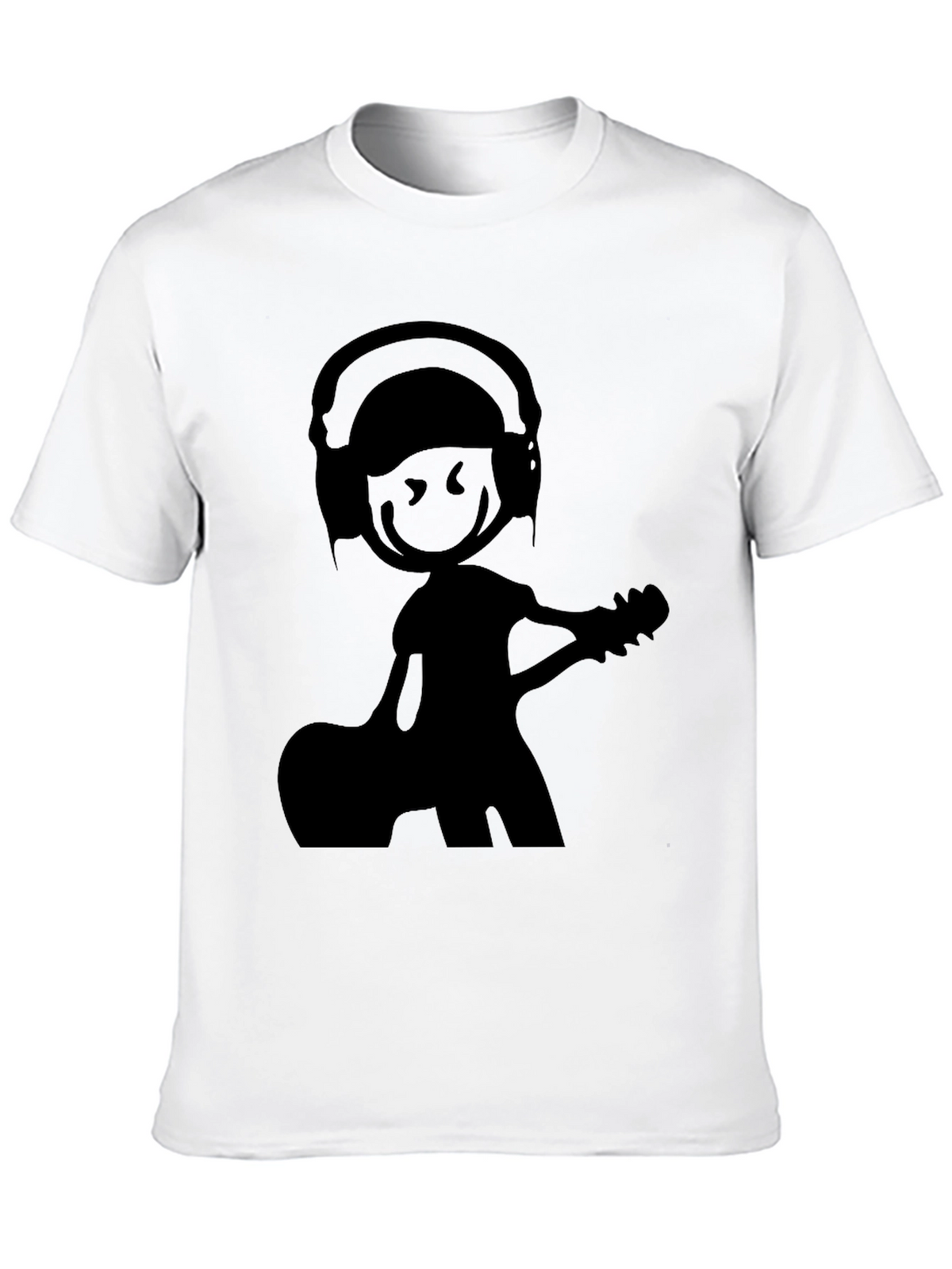 Stick Figure Musician T-Shirt