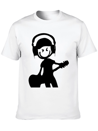 Stick Figure Musician T-Shirt
