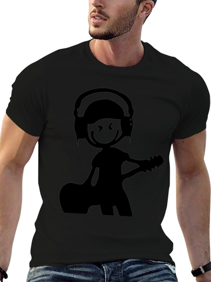 Stick Figure Musician T-Shirt