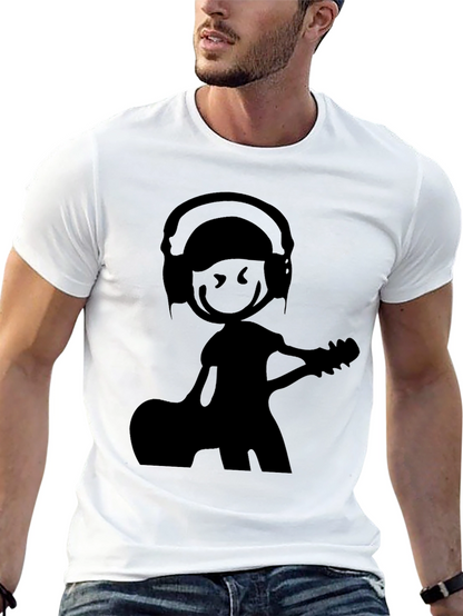 Stick Figure Musician T-Shirt