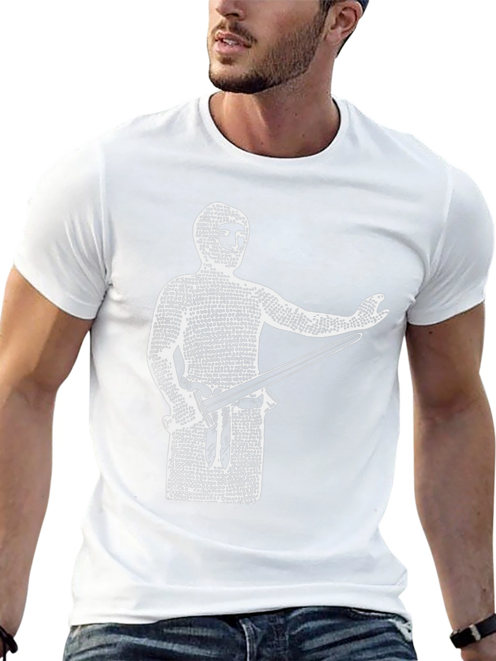 Medieval Knight T-Shirt - Black