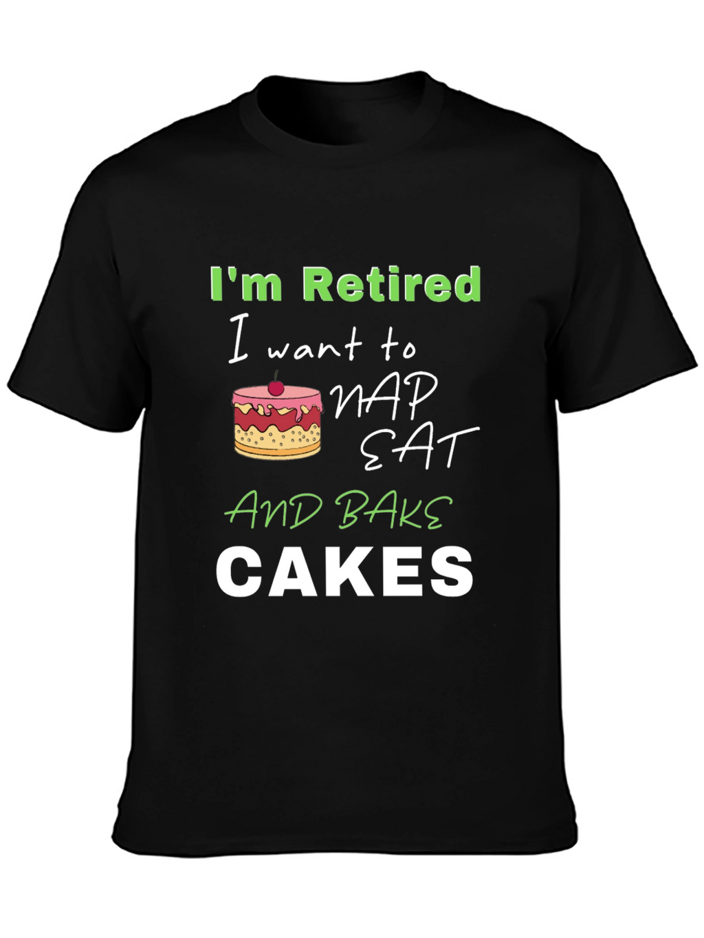 Retired Baker Humor T-Shirt