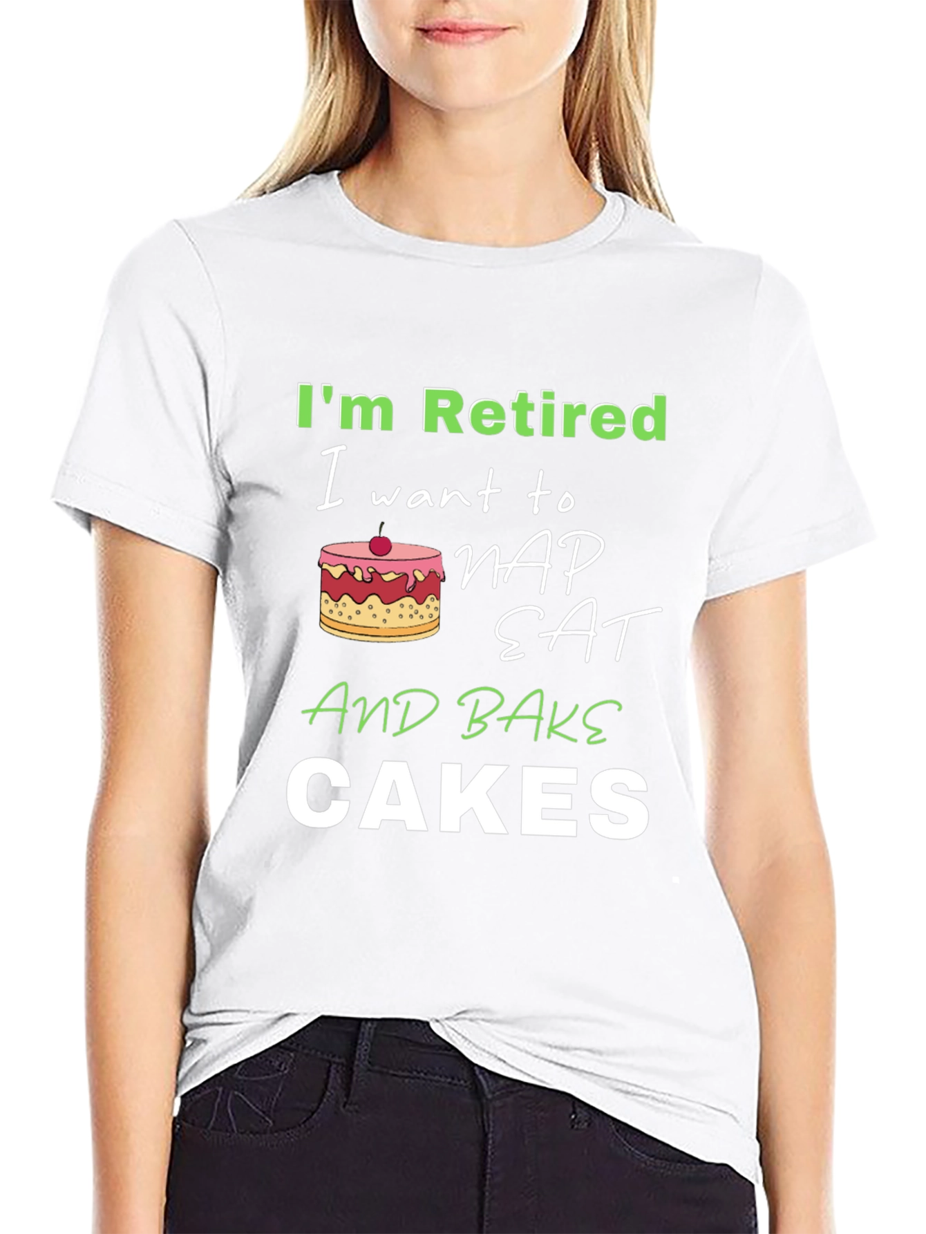 Retired Baker Humor T-Shirt