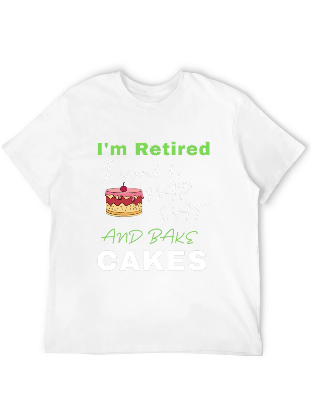 Retired Baker Humor T-Shirt