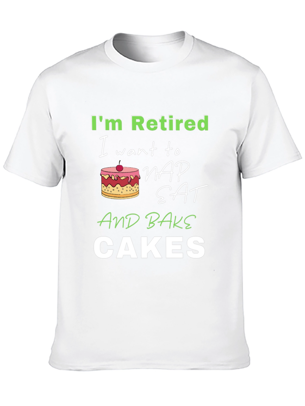 Retired Baker Humor T-Shirt