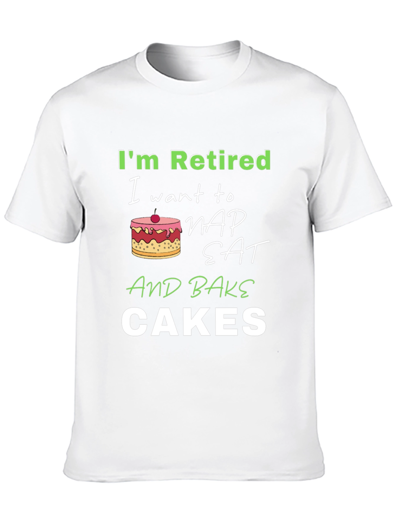 Retired Baker Humor T-Shirt