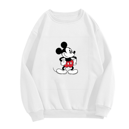 Vintage Classic Mickey Mouse Retro Cartoon Crewneck Sweatshirt