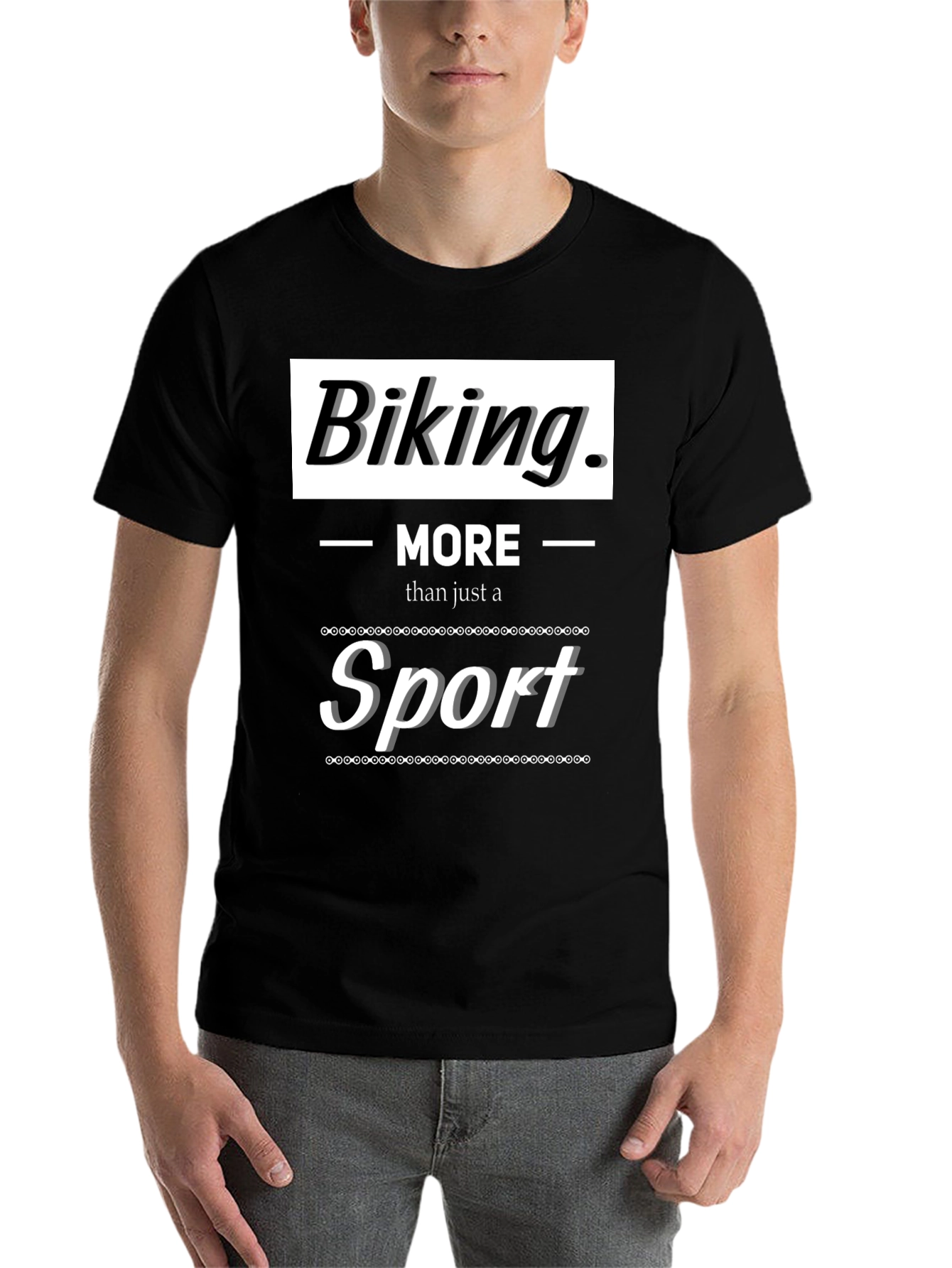 Biking is More Than a Sport Graphic T-Shirt