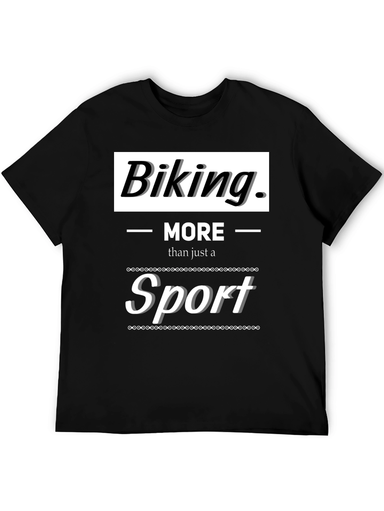 Biking is More Than a Sport Graphic T-Shirt