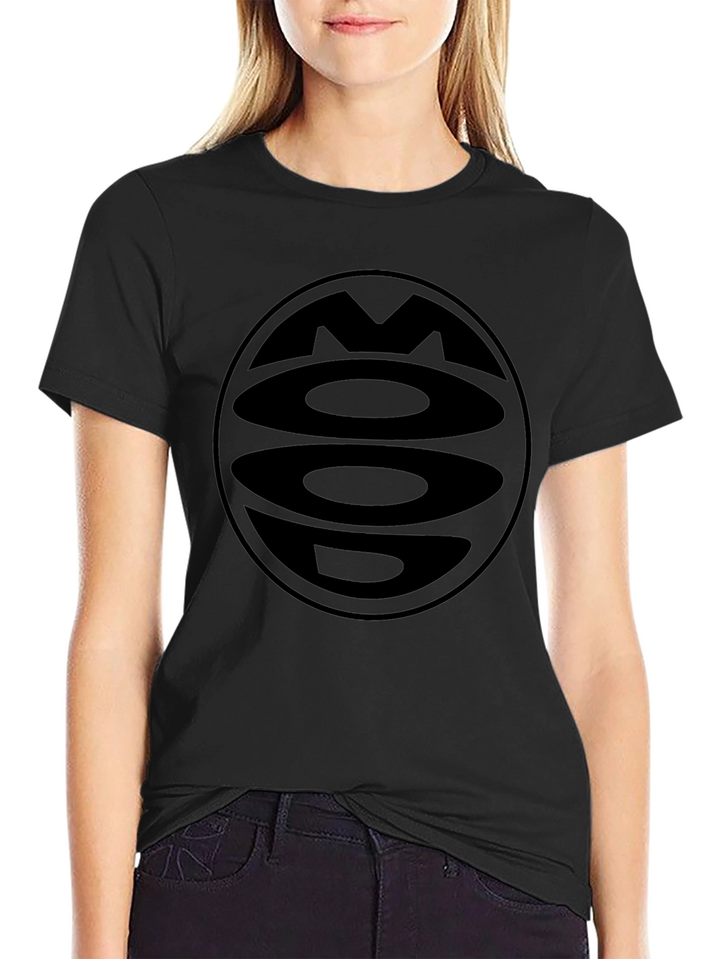 Black MOD Graphic T-Shirt
