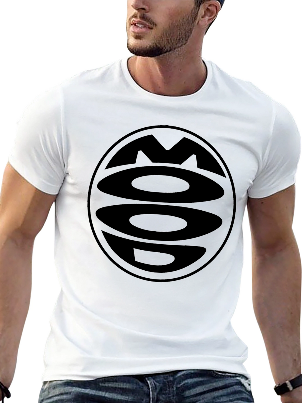 Black MOD Graphic T-Shirt