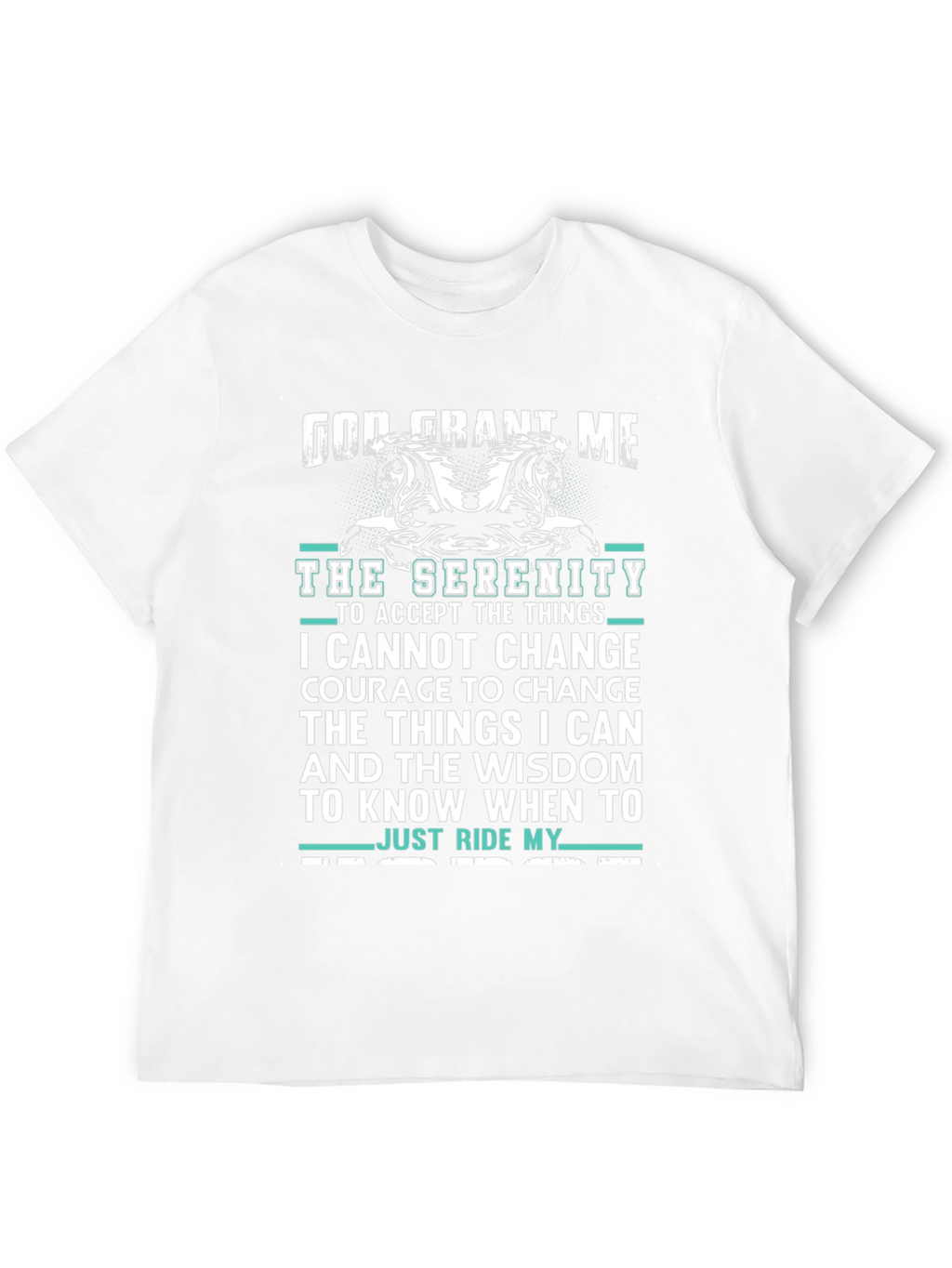 Serenity Prayer Horse Lover T-Shirt