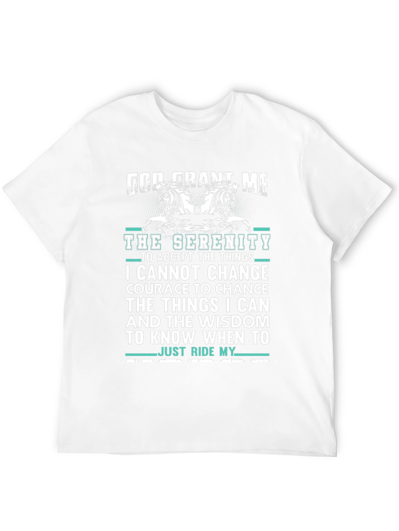 Serenity Prayer Horse Lover T-Shirt