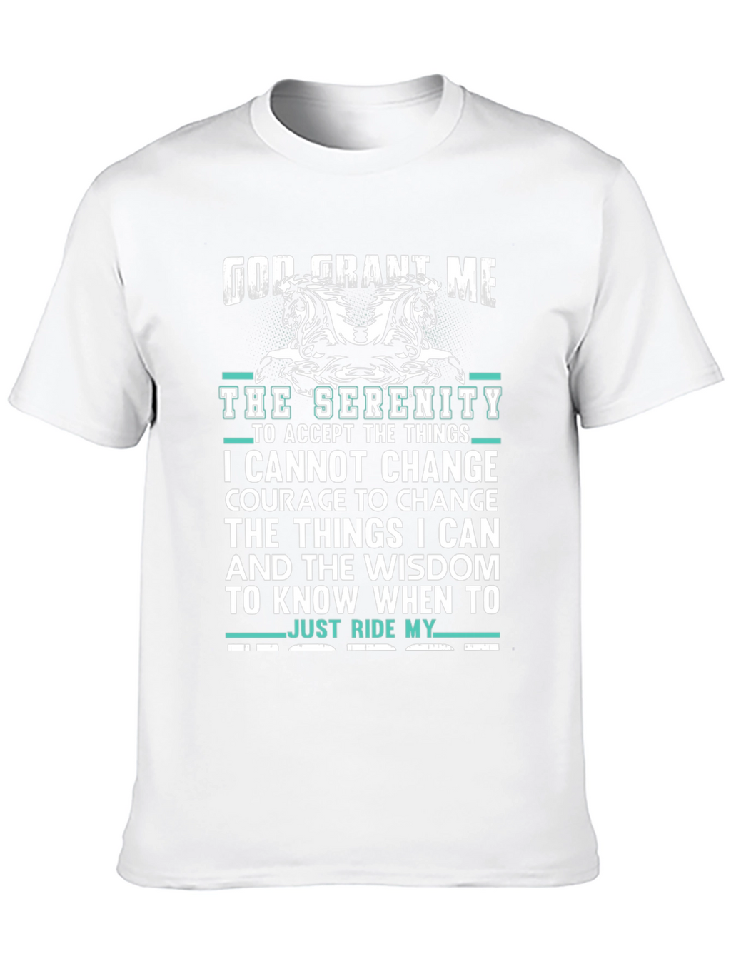 Serenity Prayer Horse Lover T-Shirt