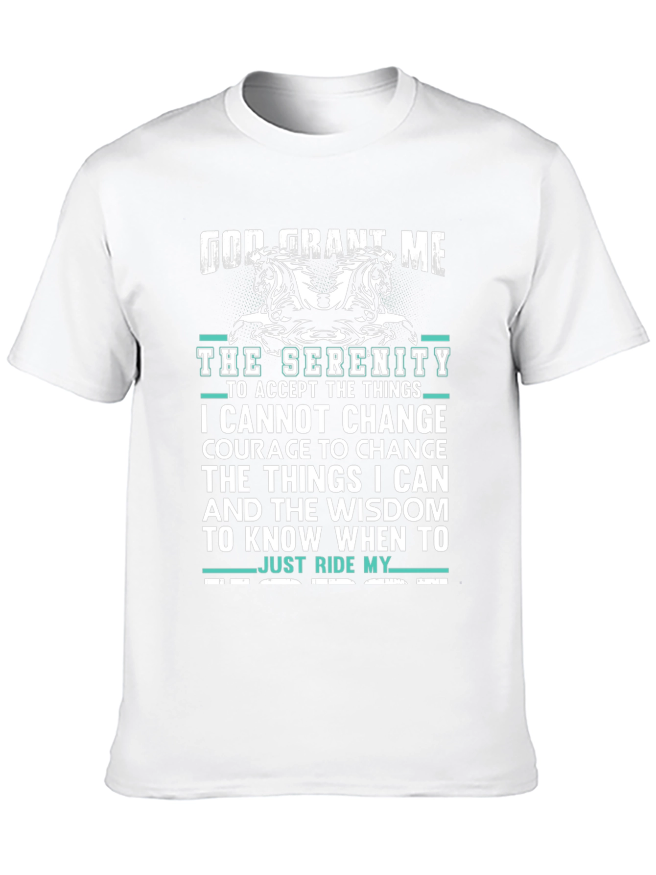 Serenity Prayer Horse Lover T-Shirt