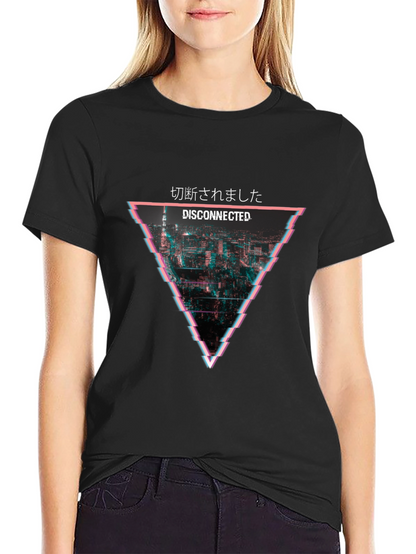 Disconnected Cityscape Graphic Tee
