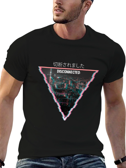 Disconnected Cityscape Graphic Tee