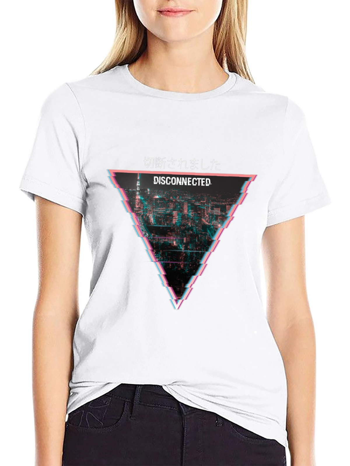 Disconnected Cityscape Graphic Tee