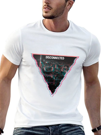 Disconnected Cityscape Graphic Tee