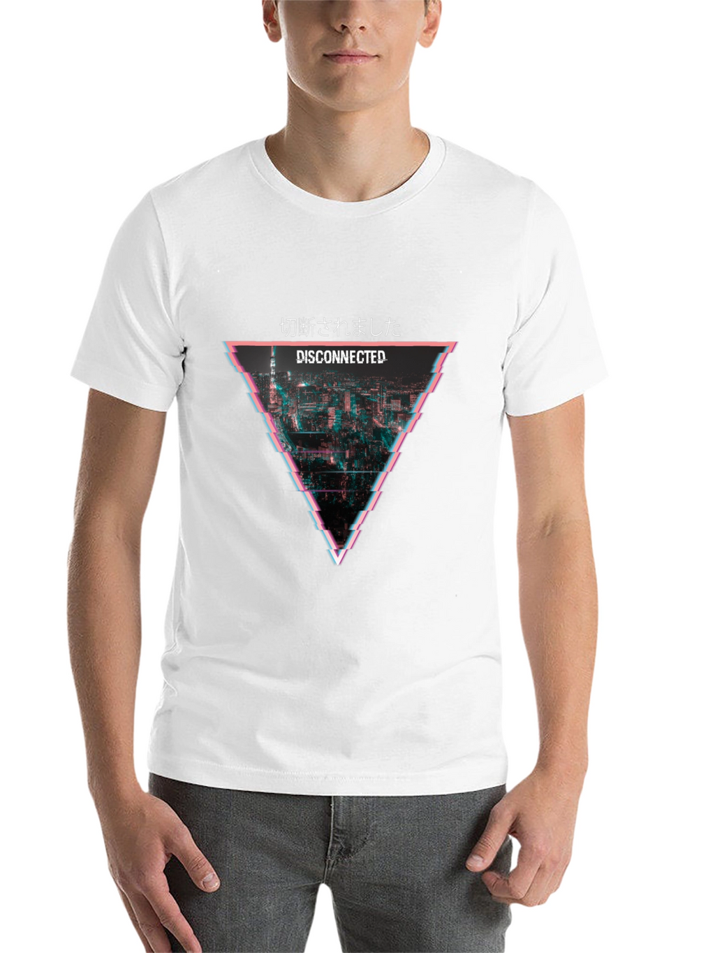 Disconnected Cityscape Graphic Tee