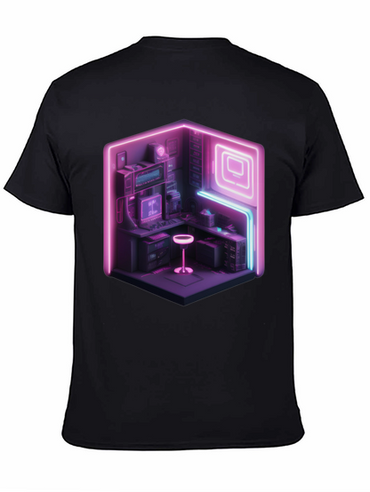 Neon Cyberpunk Gamer T-Shirt