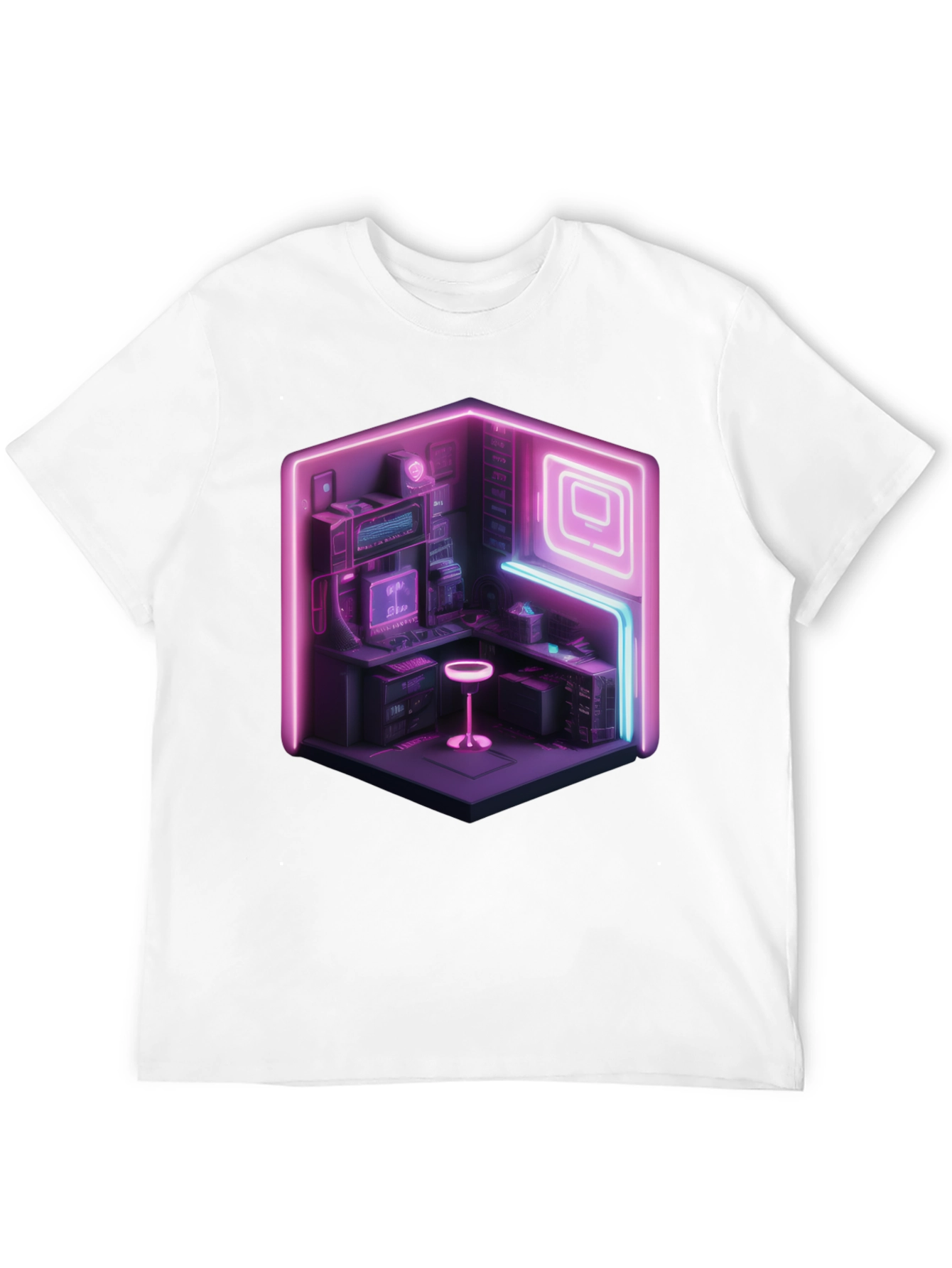Neon Cyberpunk Gamer T-Shirt