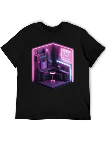 Neon Cyberpunk Gamer T-Shirt
