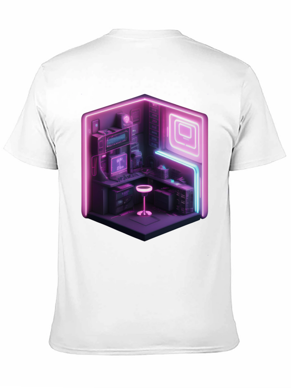 Neon Cyberpunk Gamer T-Shirt