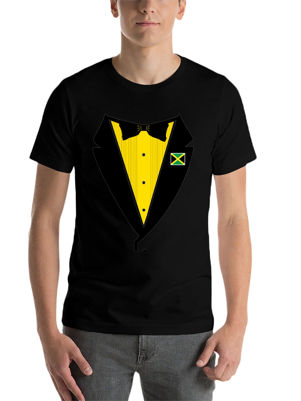 Jamaica Tuxedo T-Shirt - Fun Party Top
