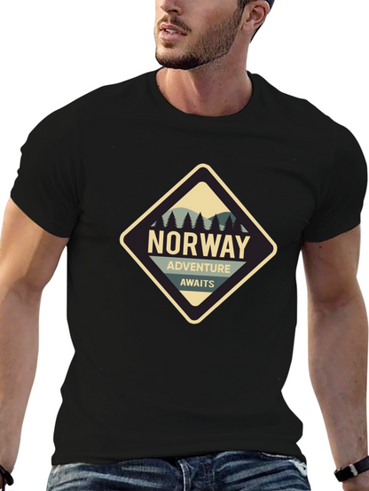Norway Adventure Awaits Graphic Tee
