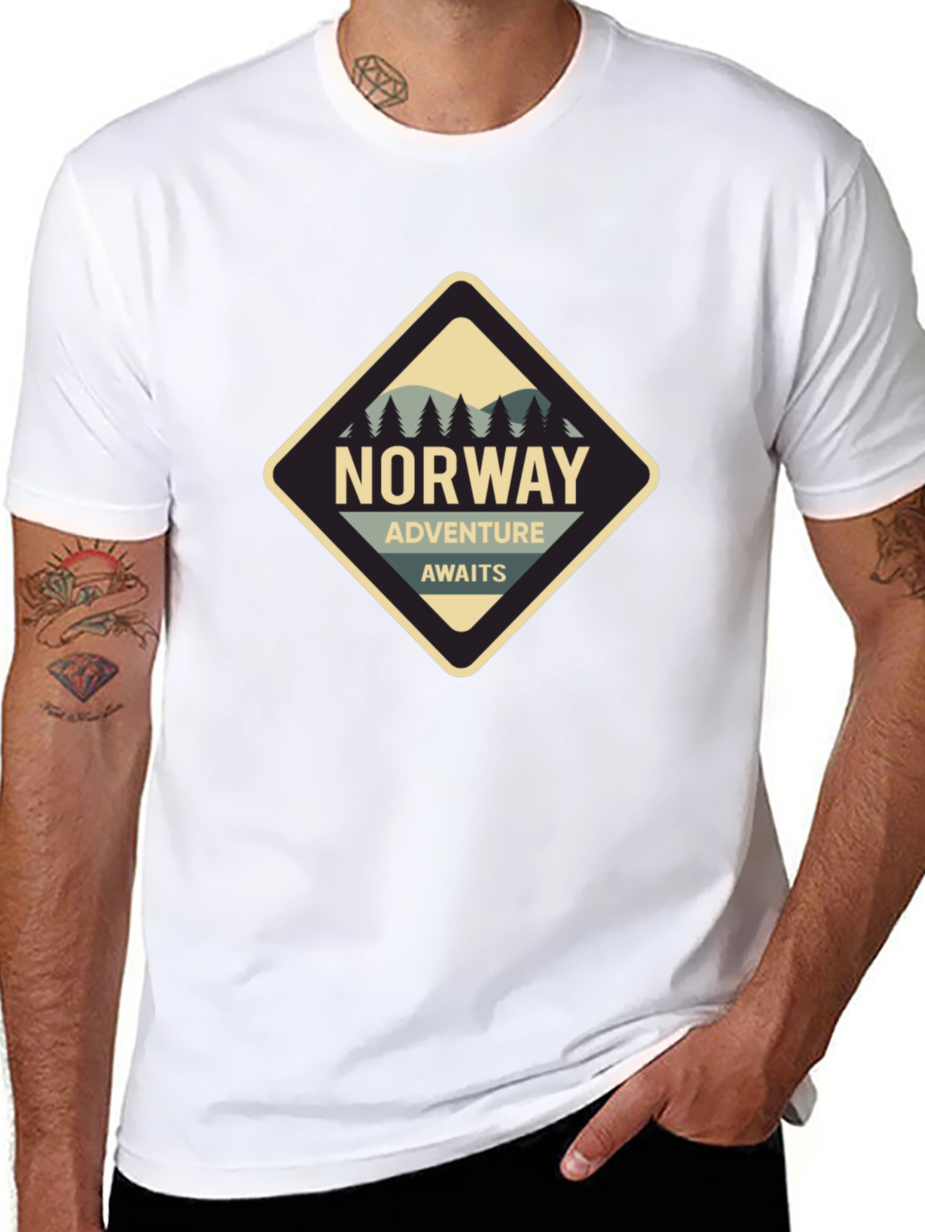 Norway Adventure Awaits Graphic Tee