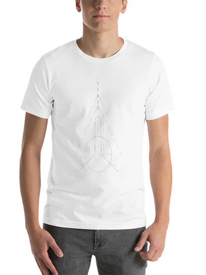 Mens Solid Black Crew Neck T-Shirt