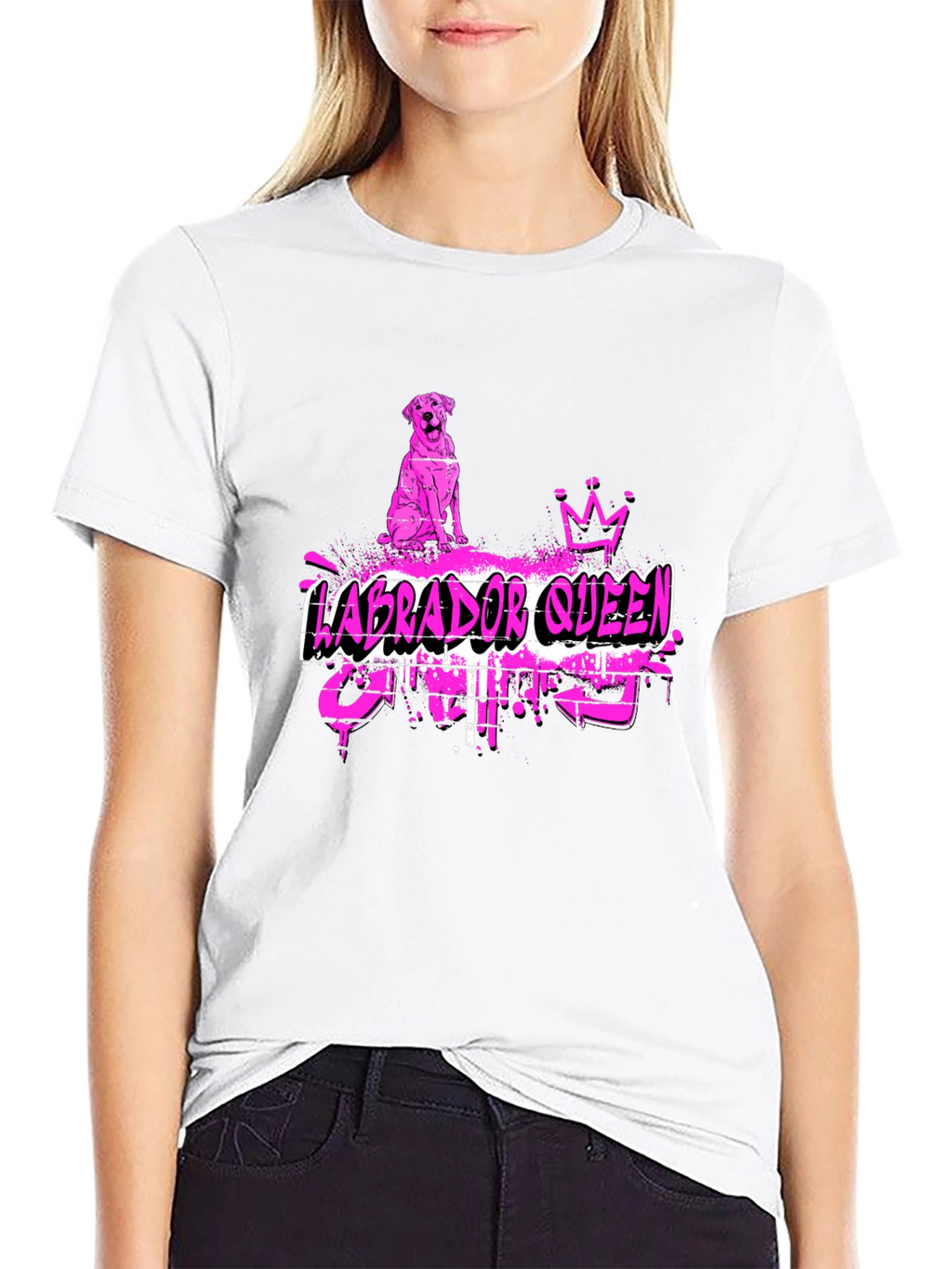 Labrador Queen Graphic T-Shirt