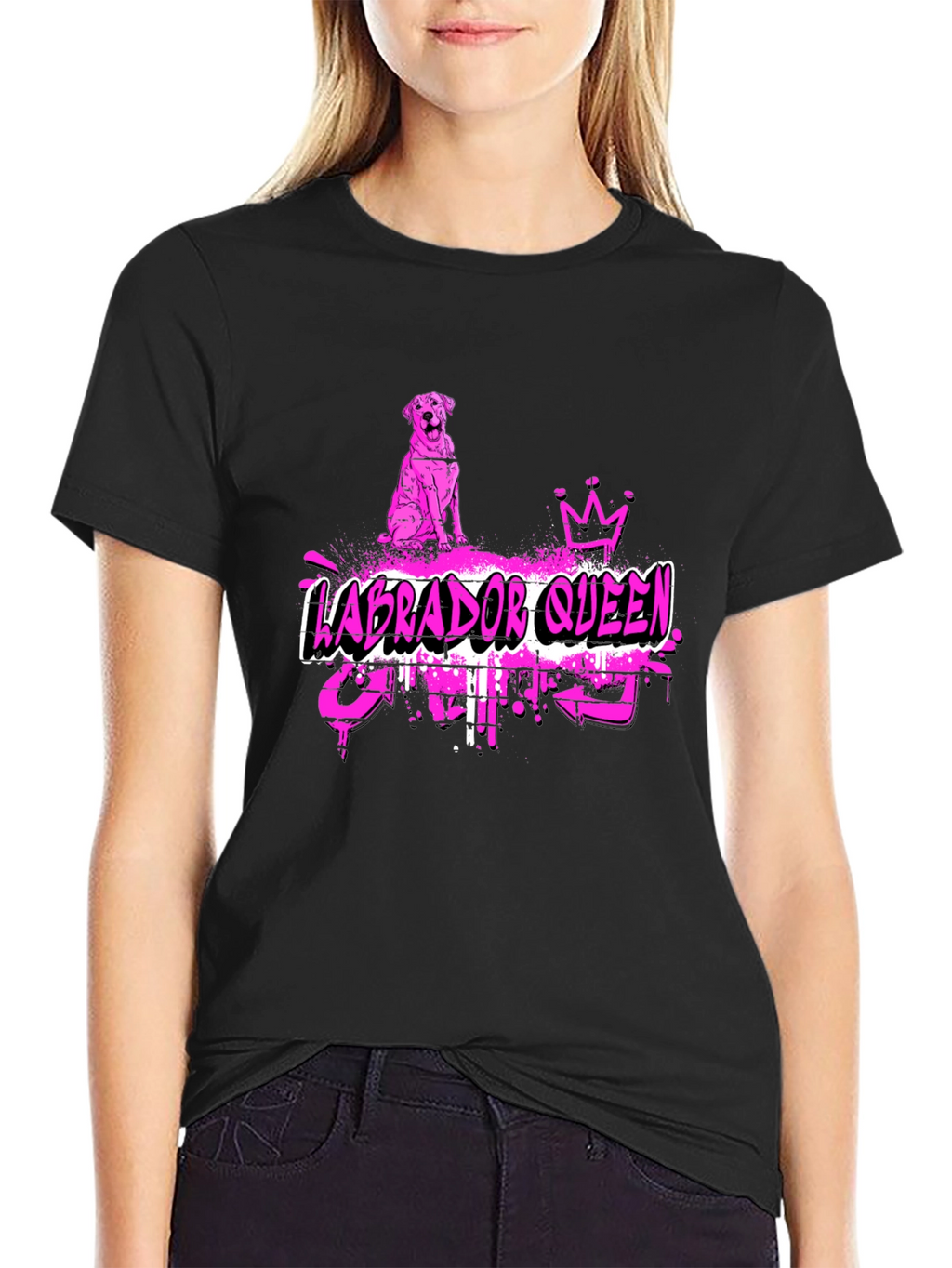Labrador Queen Graphic T-Shirt