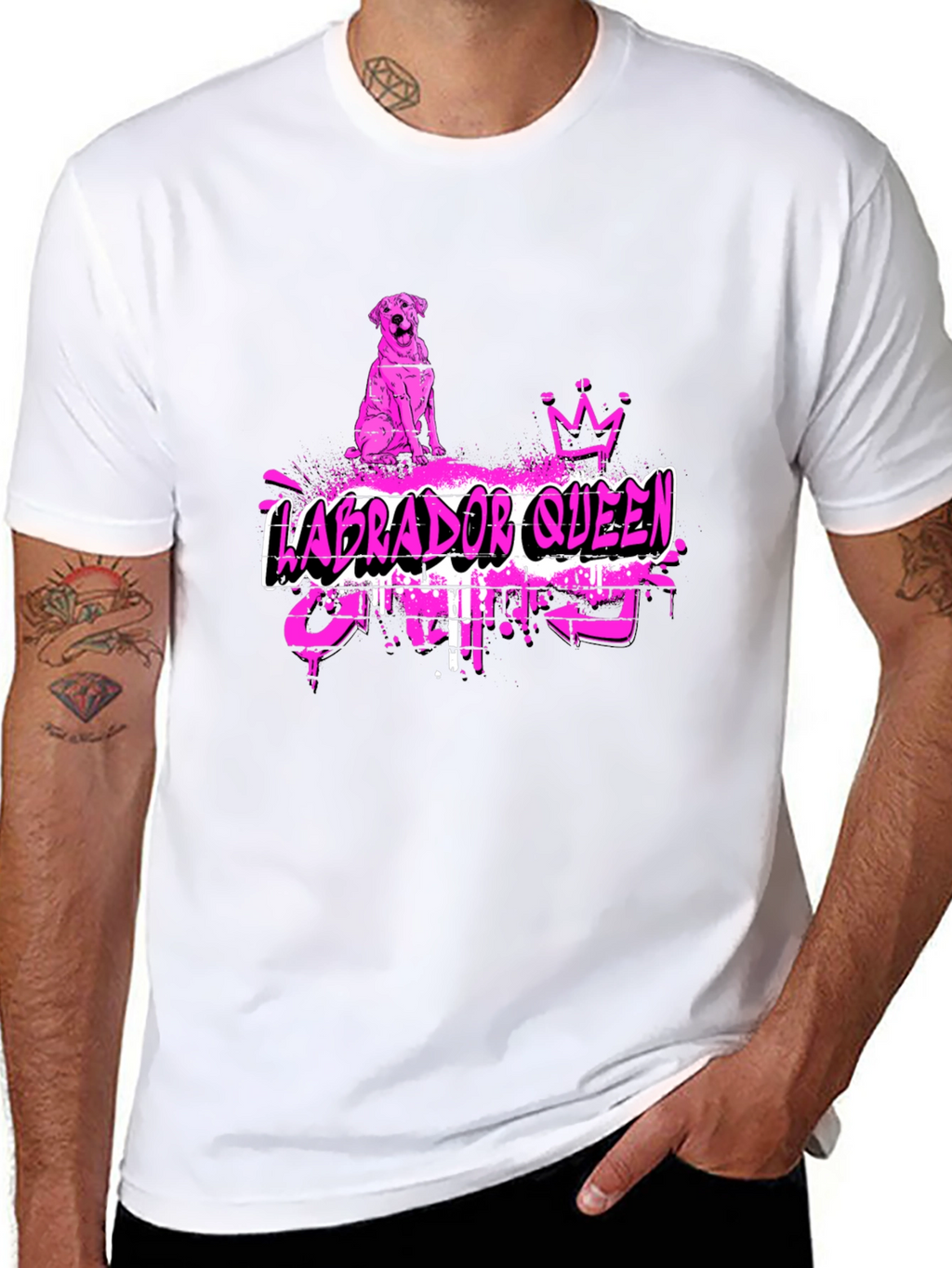 Labrador Queen Graphic T-Shirt