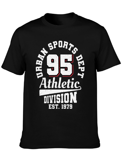 Urban Sports Dept. 95 Athletic Division Black T-Shirt