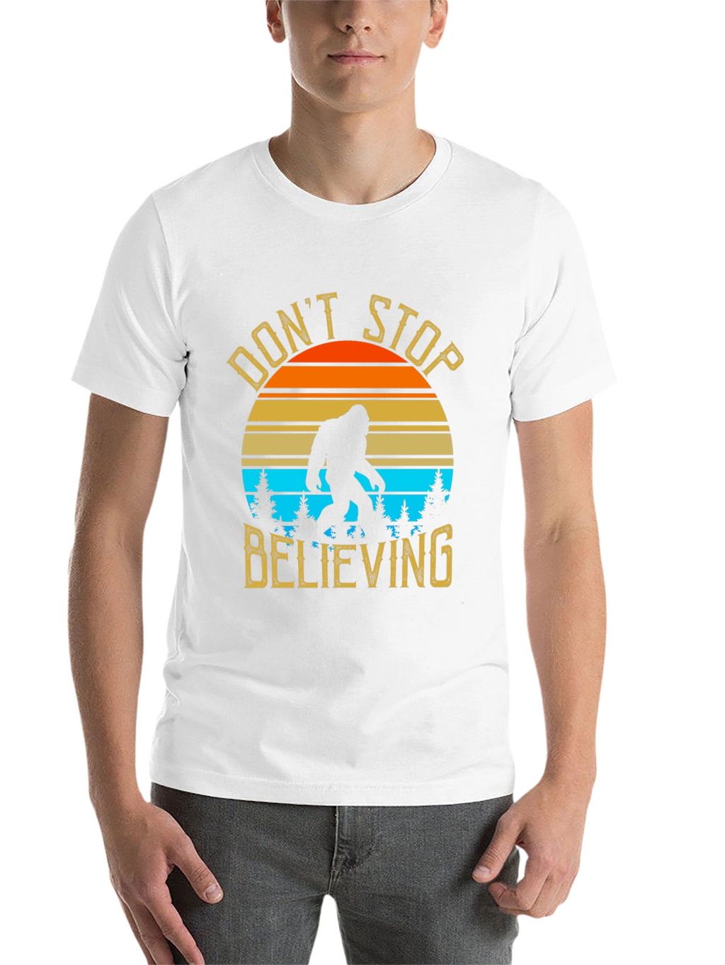 Dont Stop Believing Bigfoot T-Shirt