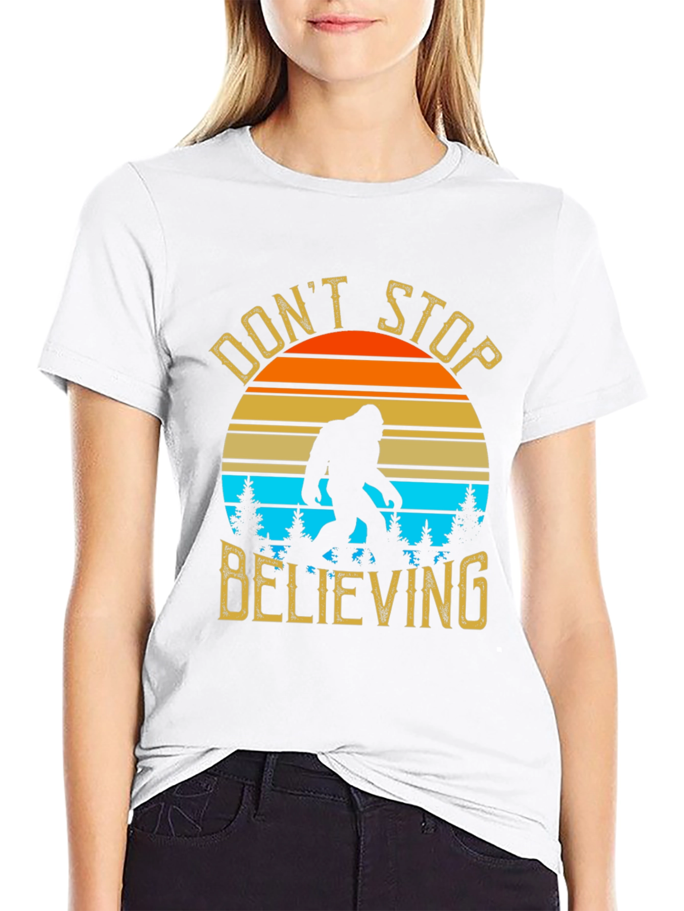 Dont Stop Believing Bigfoot T-Shirt