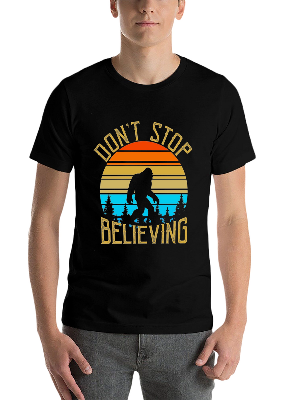 Dont Stop Believing Bigfoot T-Shirt