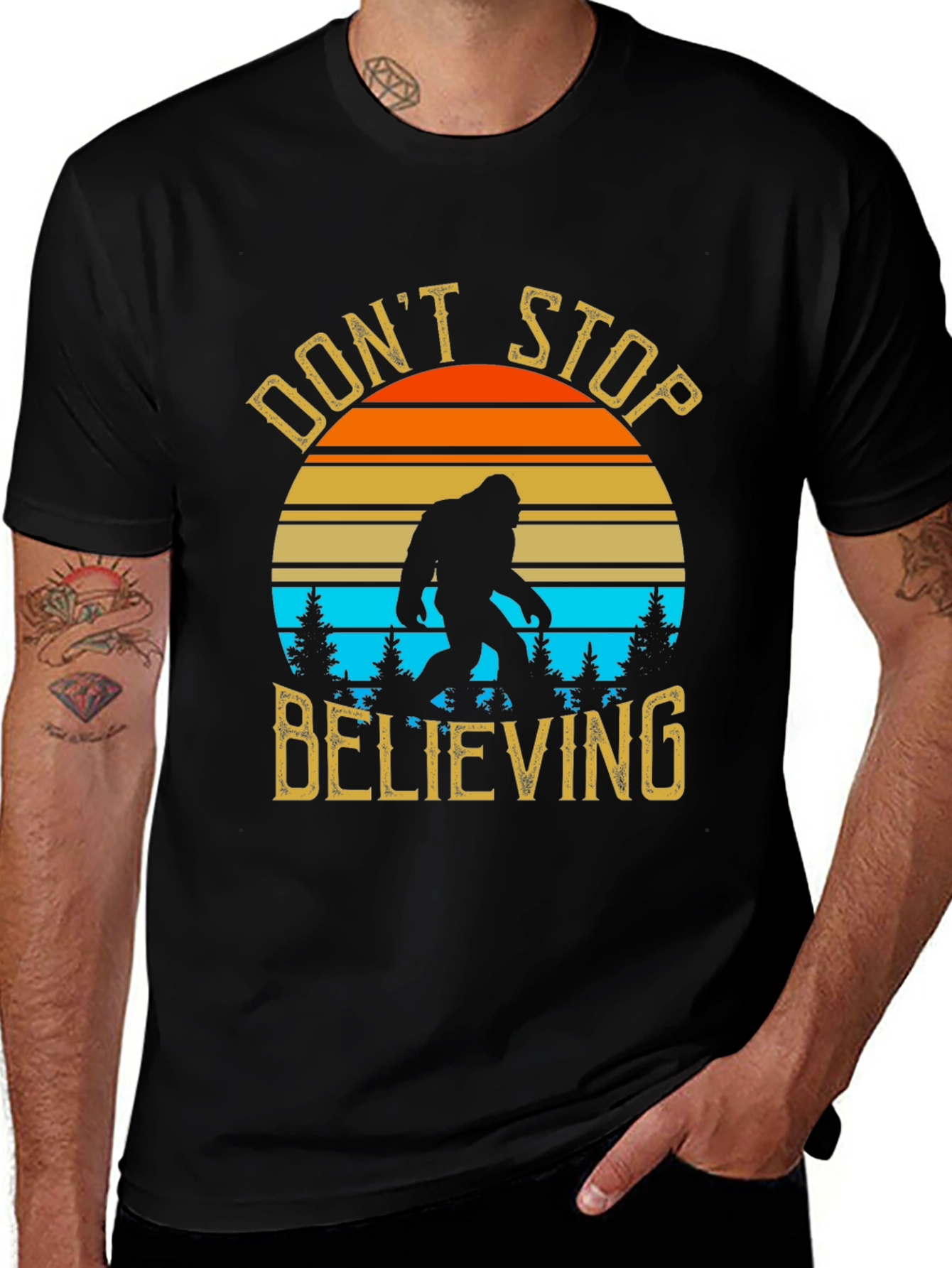 Dont Stop Believing Bigfoot T-Shirt