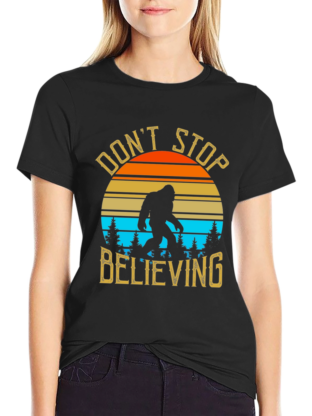 Dont Stop Believing Bigfoot T-Shirt