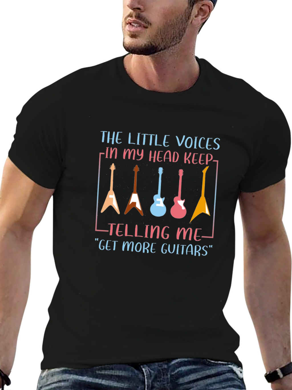 Guitar Lover T-Shirt - The Little Voices
