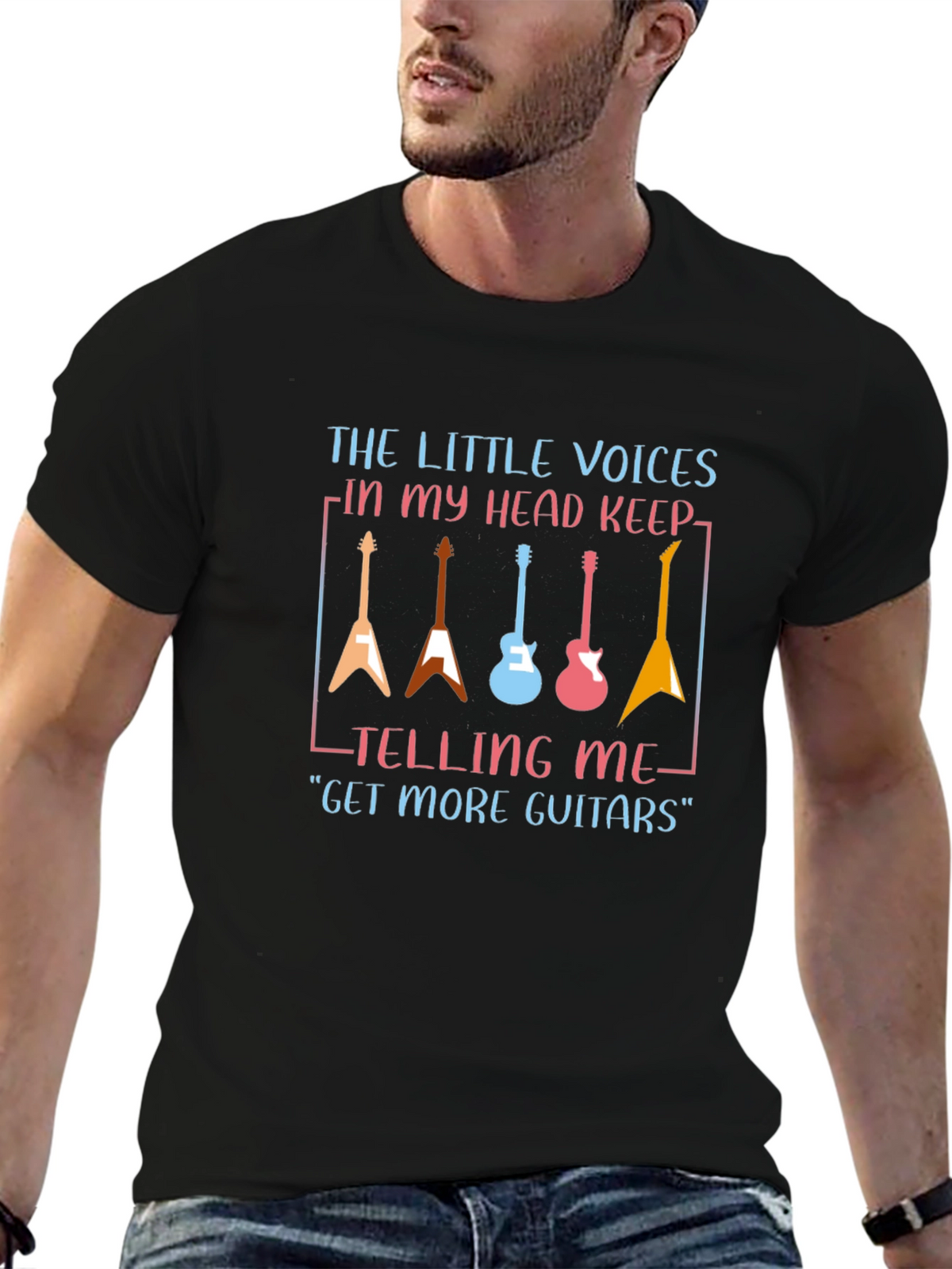 Guitar Lover T-Shirt - The Little Voices