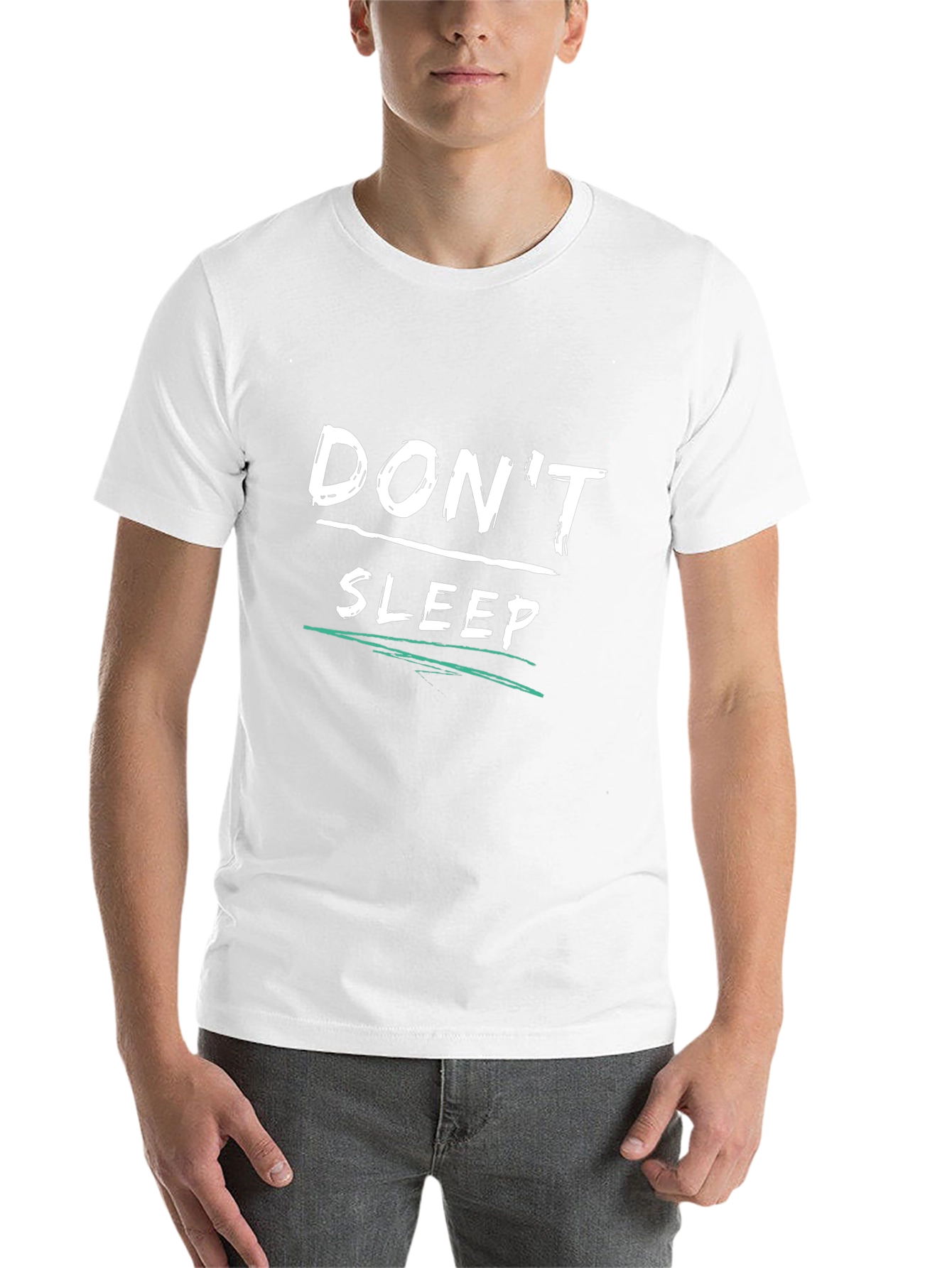 Dont Sleep Graphic T-Shirt - Black