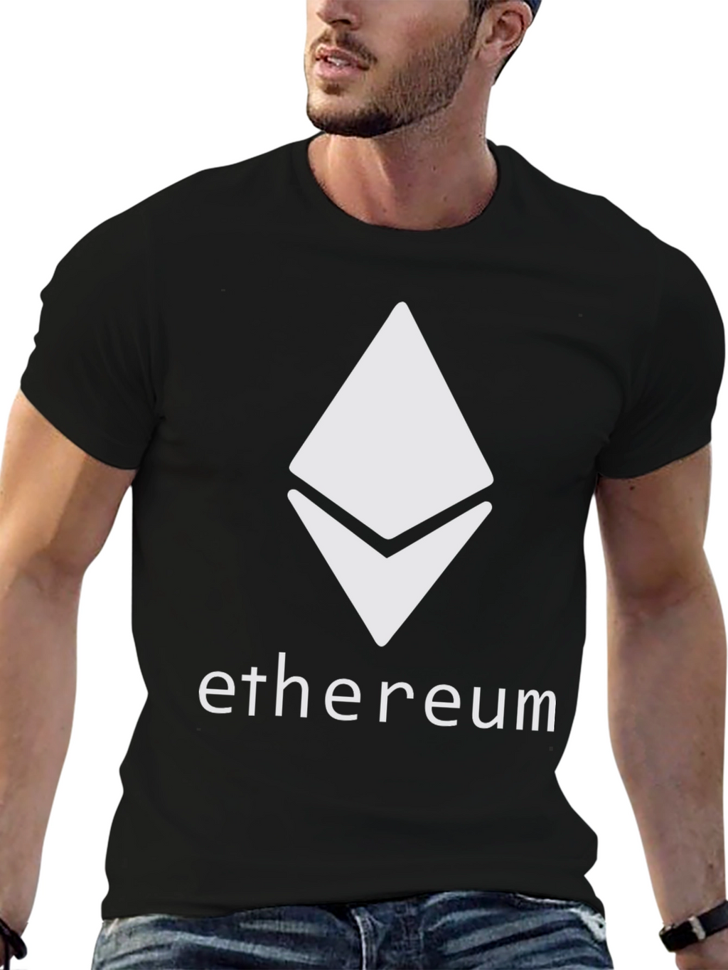 Ethereum Crypto Black T-Shirt