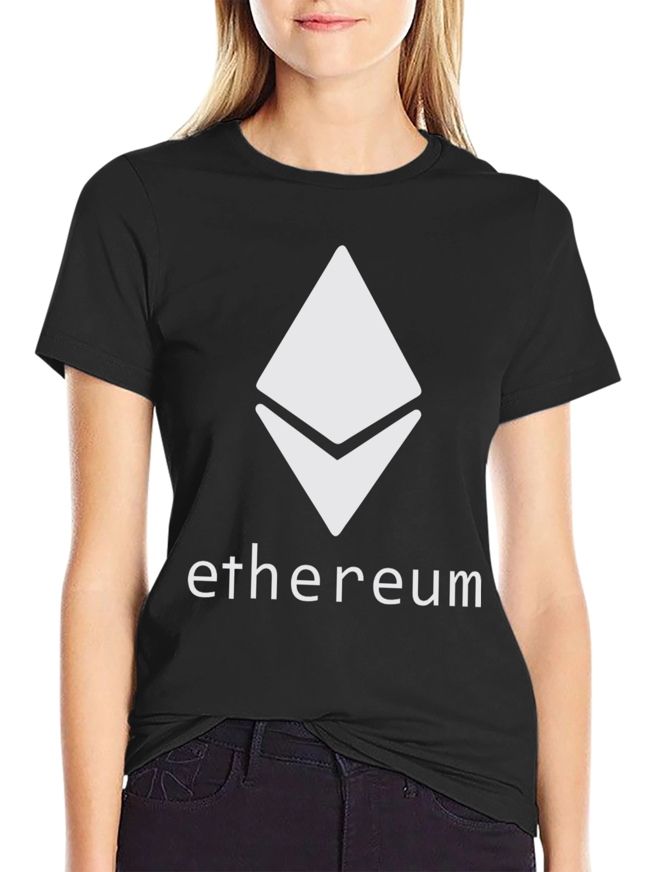 Ethereum Crypto Black T-Shirt